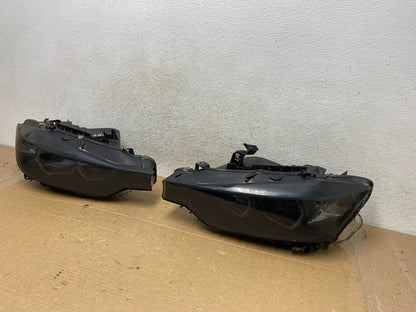 2012-2015 Bmw 3 Series F30 Sedan Left+Right Set Black LED Headlights AH7889 DG2