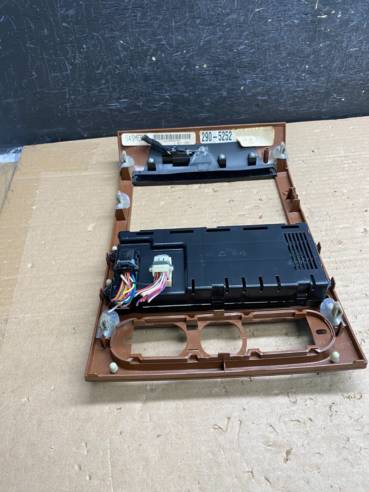 2004 to 2008 Ford F150 Radio Climate Dash Bezel Surround Black AG6247 DG3