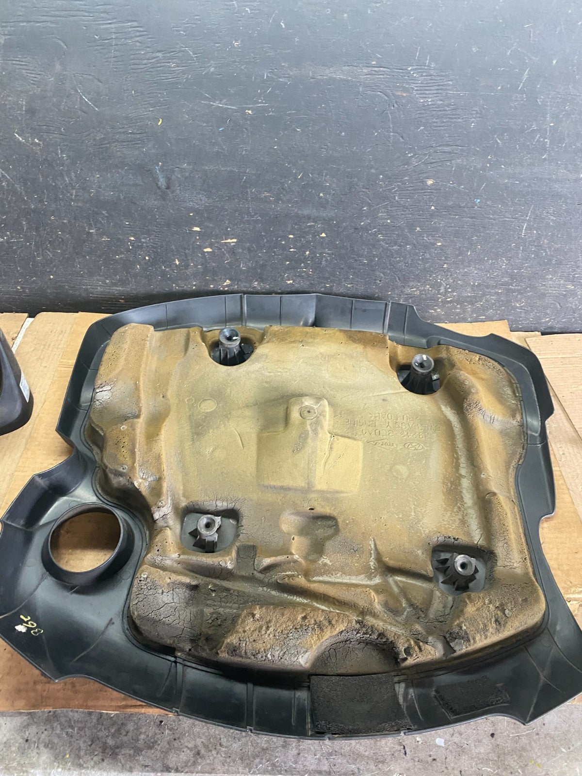 2012 2013 2014 Hyundai Genesis 3.8L Engine Motor Shield Cover OEM Q8499 DG4