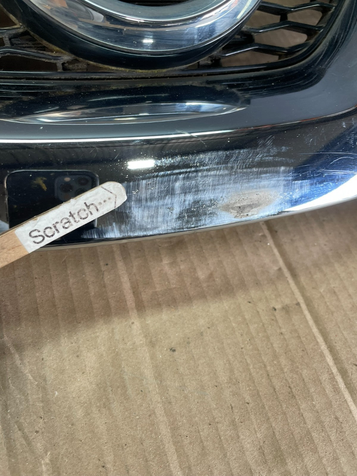 2014 2015 2016 Nissan Rogue Front Upper Chrome Grill Grille OEM AC1967 DG4