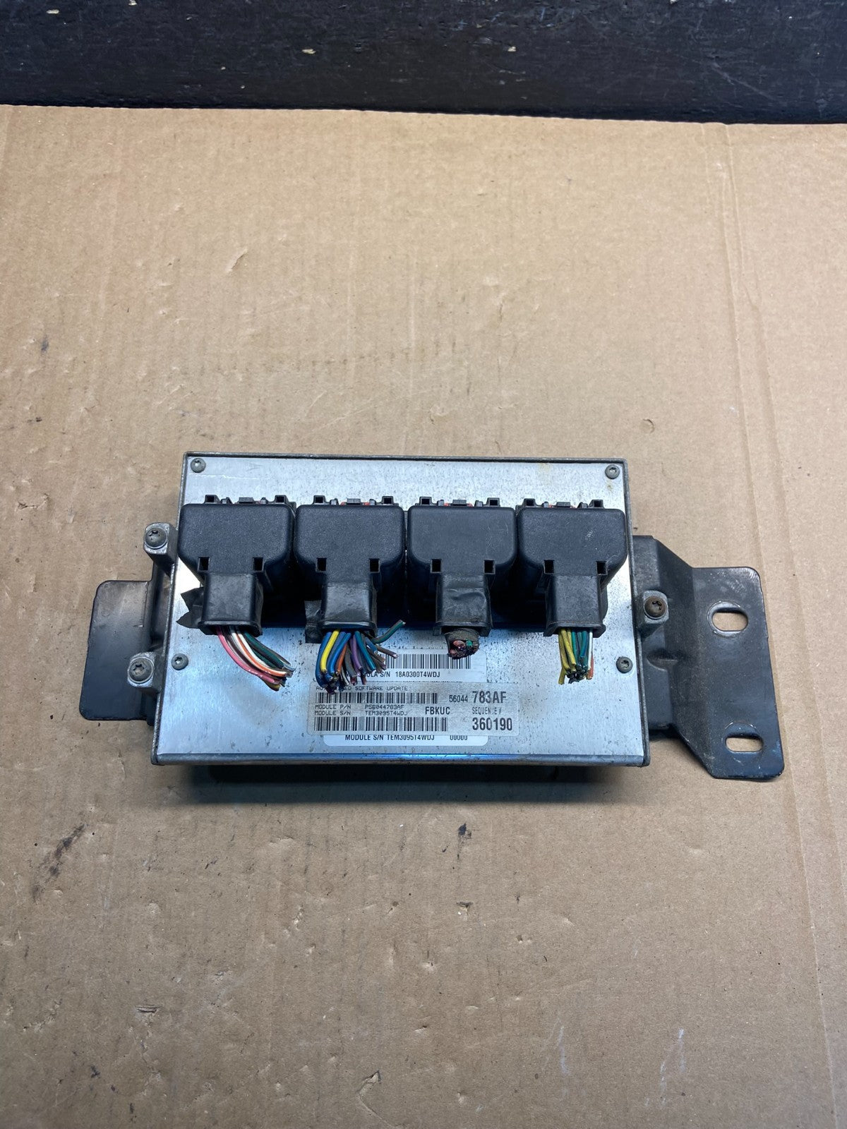 2006 Jeep Liberty 3.7L Engine Computer Module p56044783af ECU ECM AG1475 DW0