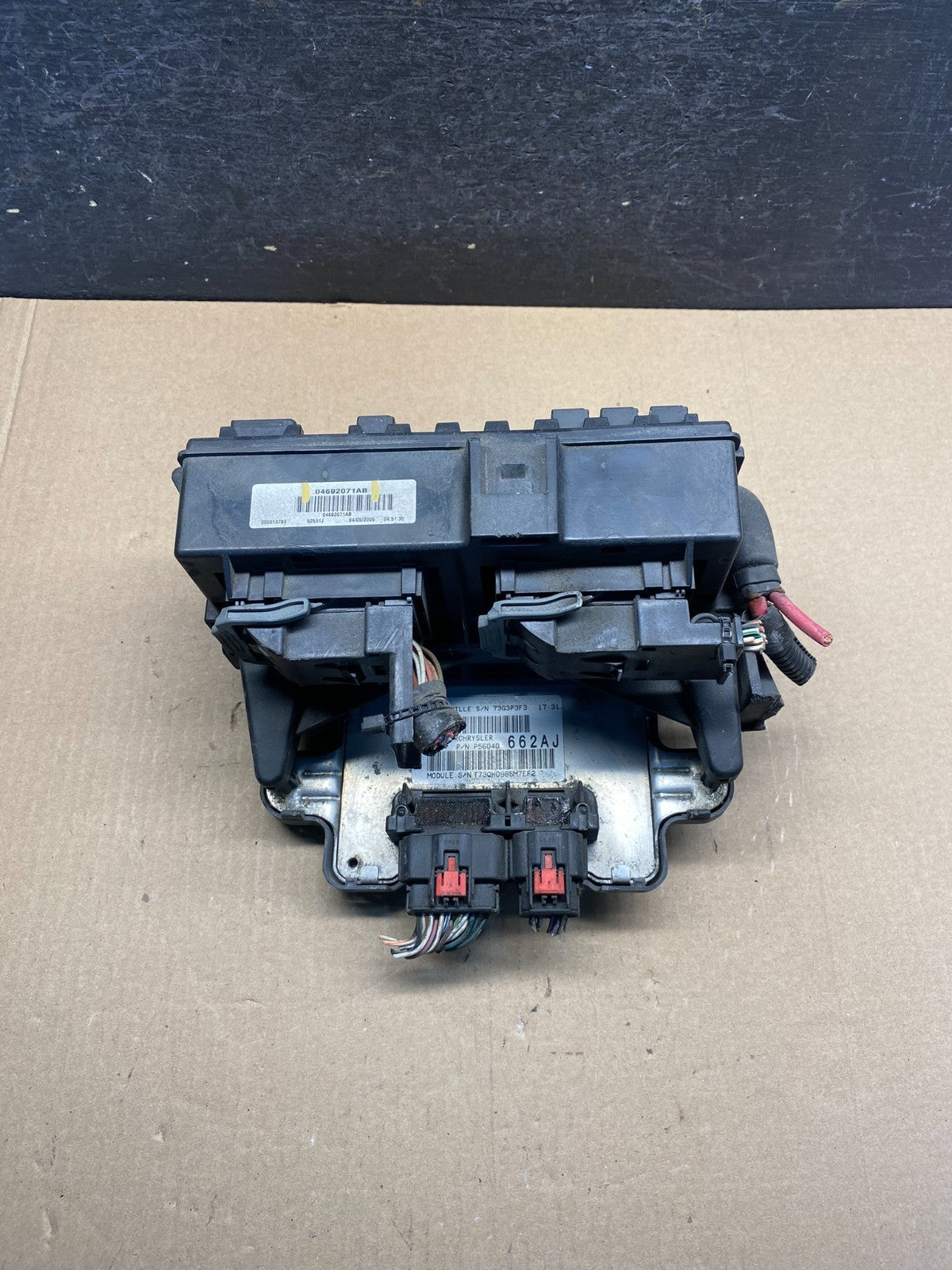 2005 Jeep Grand Cherokee Integrated Power Fuse Box Relay 04692071AB ah3188 DG0