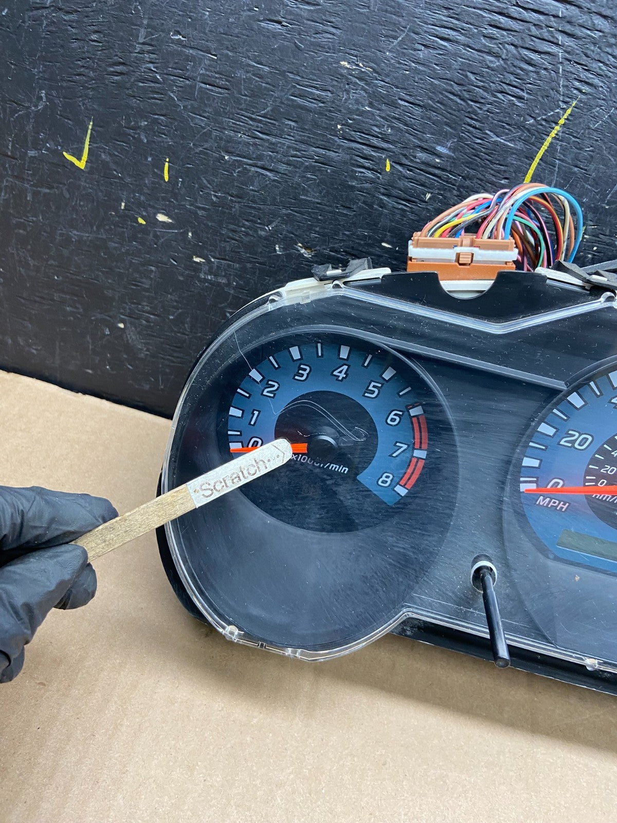 2002-2003 Nissan Pathfinder Xterra Cluster Speedometer Instrument OEM y2093 DG1