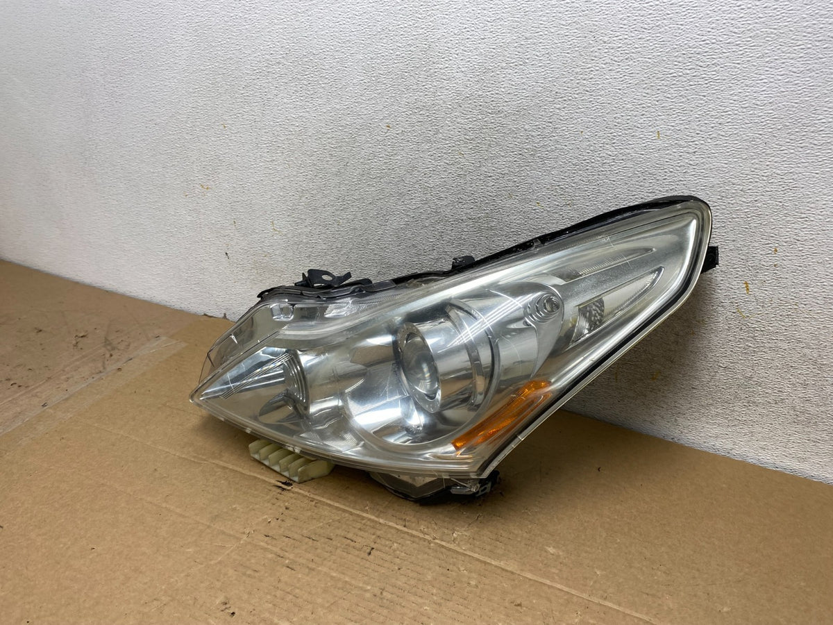 Sedan 4Door 2010 to 2013 Infiniti G37 Left Driver Headlight Xenon AH7912 DW2