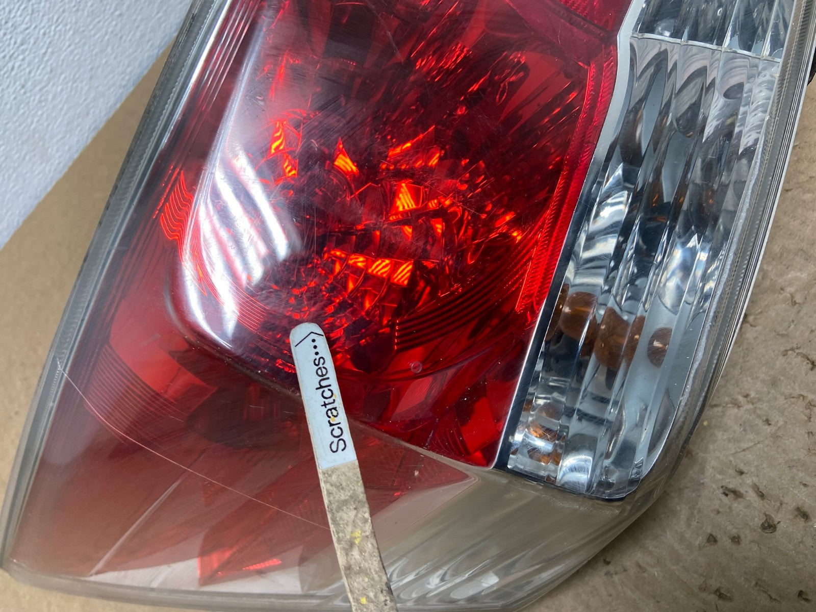 2008 to 2012 Honda Accord Sedan Tail light Left Driver LH Side AC1510 LK3