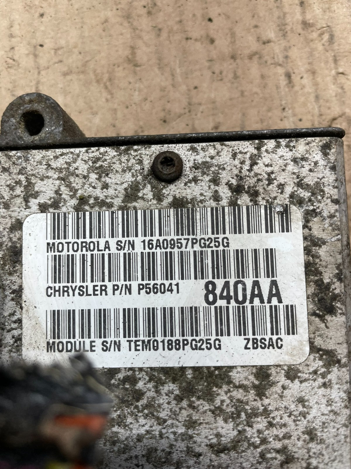 1998 Jeep Grand Cherokee 4.0 ECU ECM Engine Computer Module P56041840aa R19653