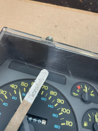 1990 1991 1992 Chevrolet Camaro Head Speedometer Cluster Gauge ae3313 DG3