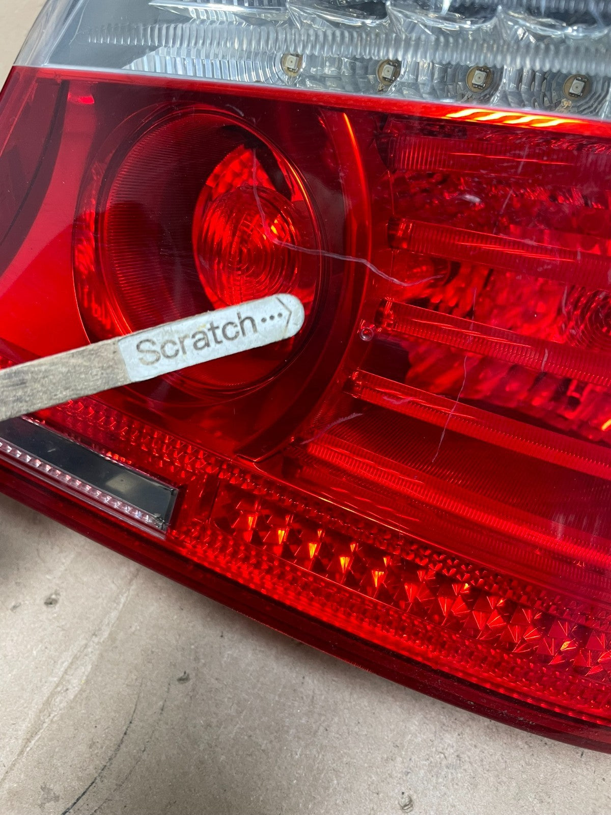 2008 2009 2010 BMW 5 525i 530i Right Passenger Rh Tail Side Light Oem Q4481 DW3
