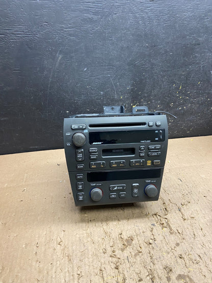 1998 to 2001 Cadillac Seville Bose  Radio CD Player Climate Control OEM T8339 DG0