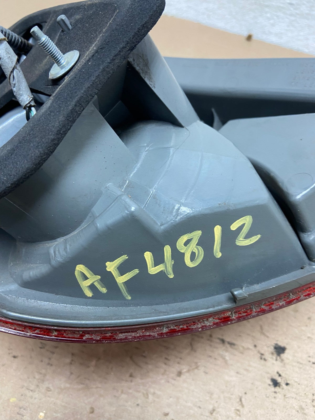 2009 to 2013 Honda Fit Right Passenger RH Side Tail Light AF4812 LK6