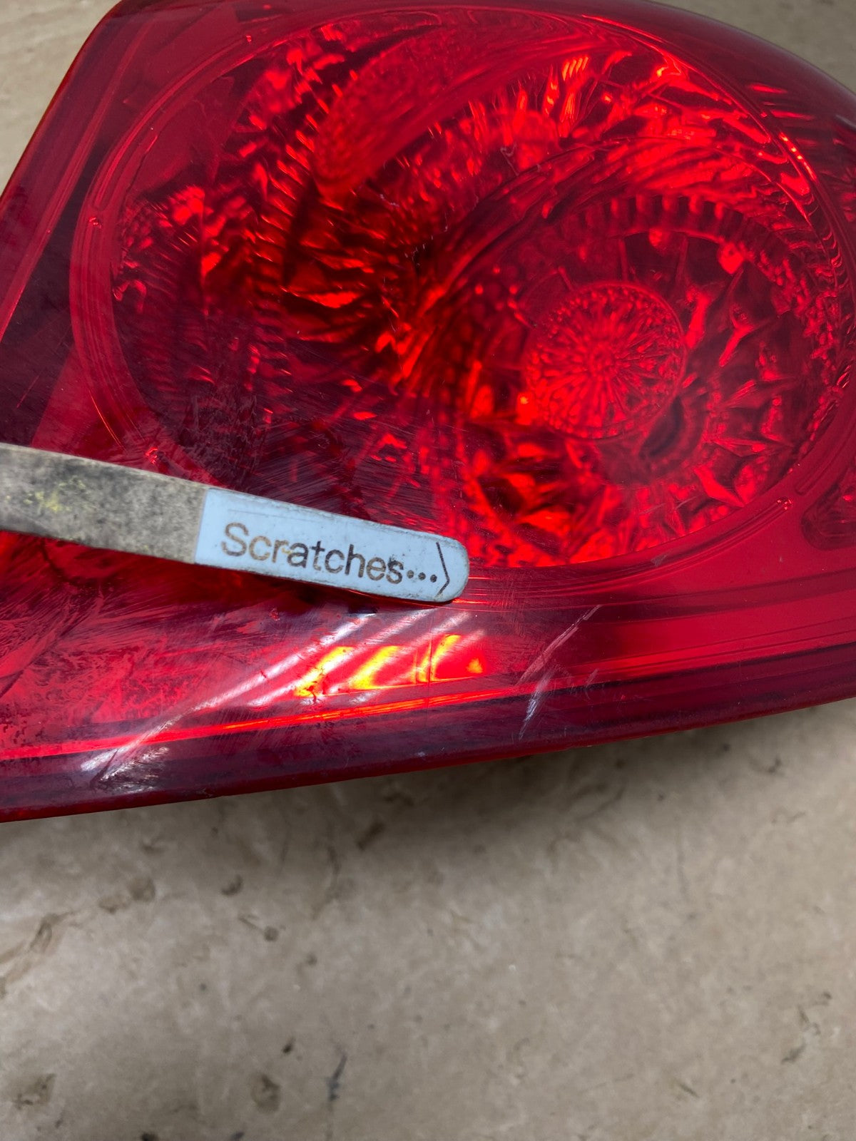 2007 2008 2009 Hyundai Santa Fe Right Passenger Rh Tail Light AG1261 LK3