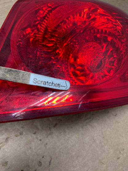 2007 2008 2009 Hyundai Santa Fe Right Passenger Rh Tail Light AG1261 LK3