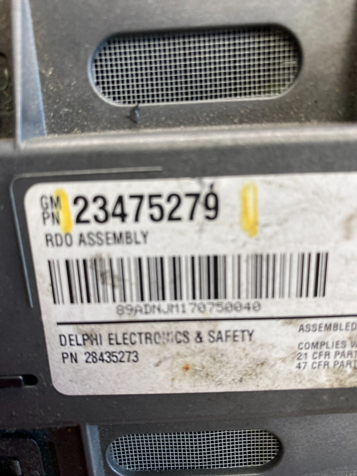 2015-2024 Chevrolet Express GMC Savana Radio AM FM mp3 Aux Input  OEM AB9571 DG5