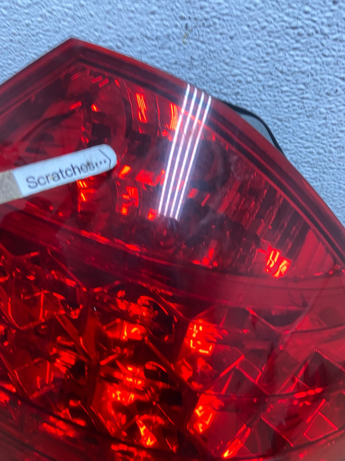 2006 - 2007 Honda Accord Right Passenger Side Tail light AD4762 LK3