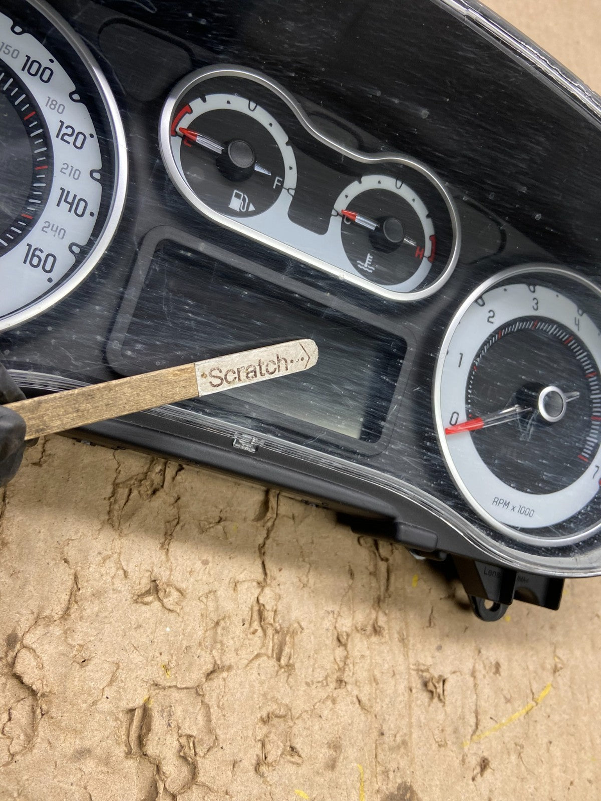 2014 - 2017 Fiat 500L Dash Instrument Cluster Speedometer X6359 DG1