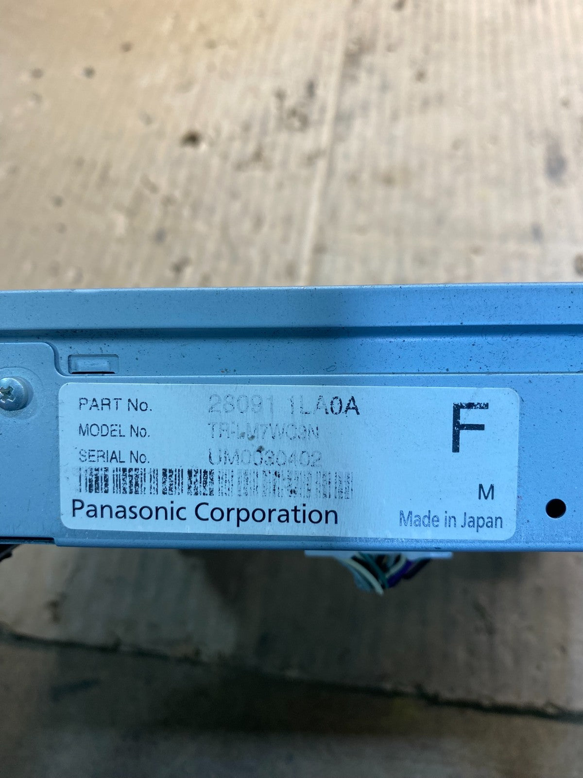2011-2013 Nissan Pathfinder Radio Display Information Navigation Screen AB0318MS4