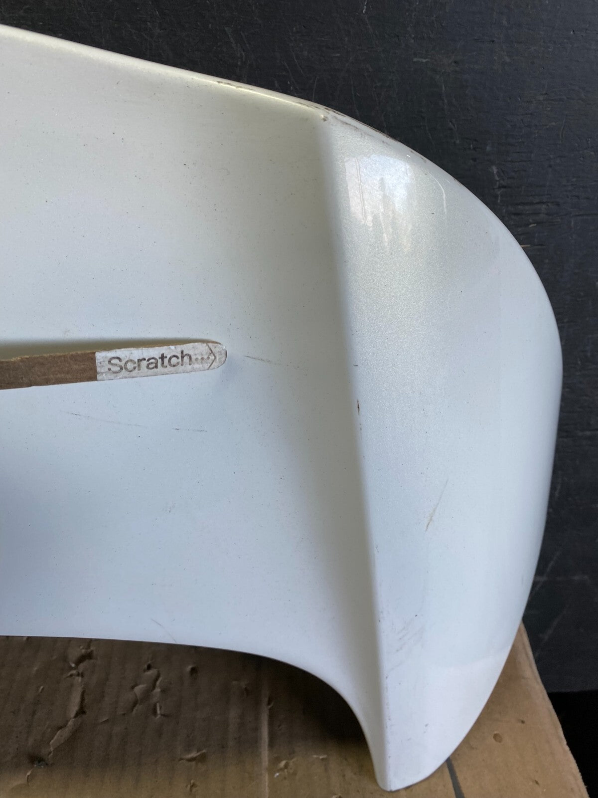 2010 to 2013 Mazda 3 Hatchback Rear Spoiler Wing I3572 OEM DG15