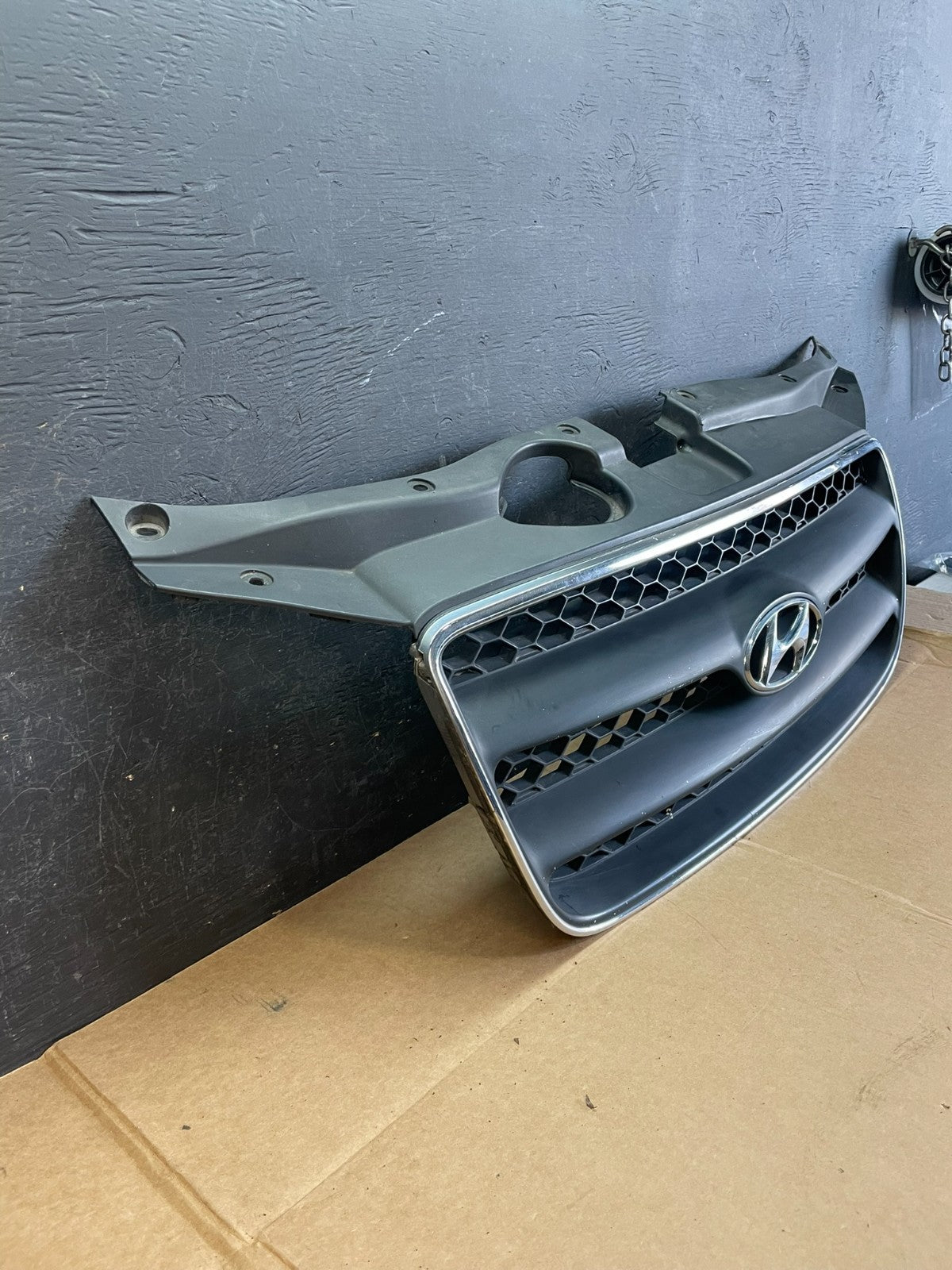 2007 to 2009 Hyundai Santa Fe Front Upper Grill Grille AE0842 DG2