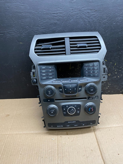 2011 to 2014 Ford Explorer Radio Climate Control Trim Bezel Panel Oem AA4582  DG0