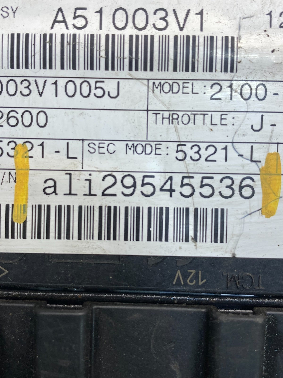 29545536 Allison TCM Transmission Control Module Computer Auto AE0143 DG2