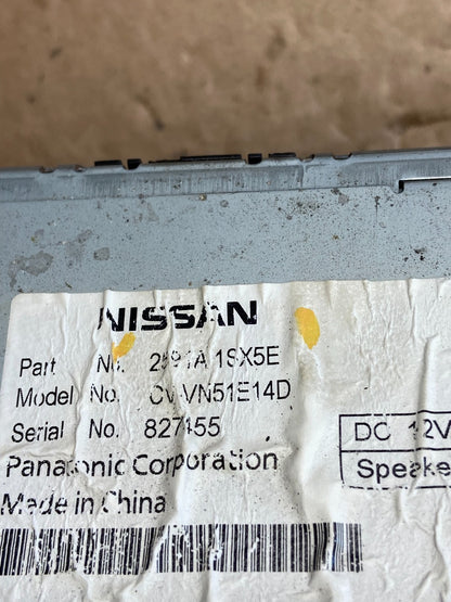 2013 - 2014 Nissan Pathfinder Radio AM/FM Receiver AF2142 DG5