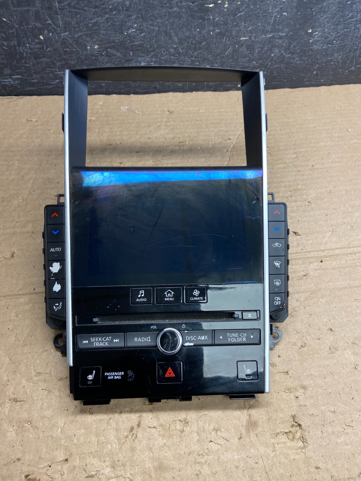 2015-2018 Infiniti Q50 Screen Audio Climate Control Panel Temperature AF2358 DG0