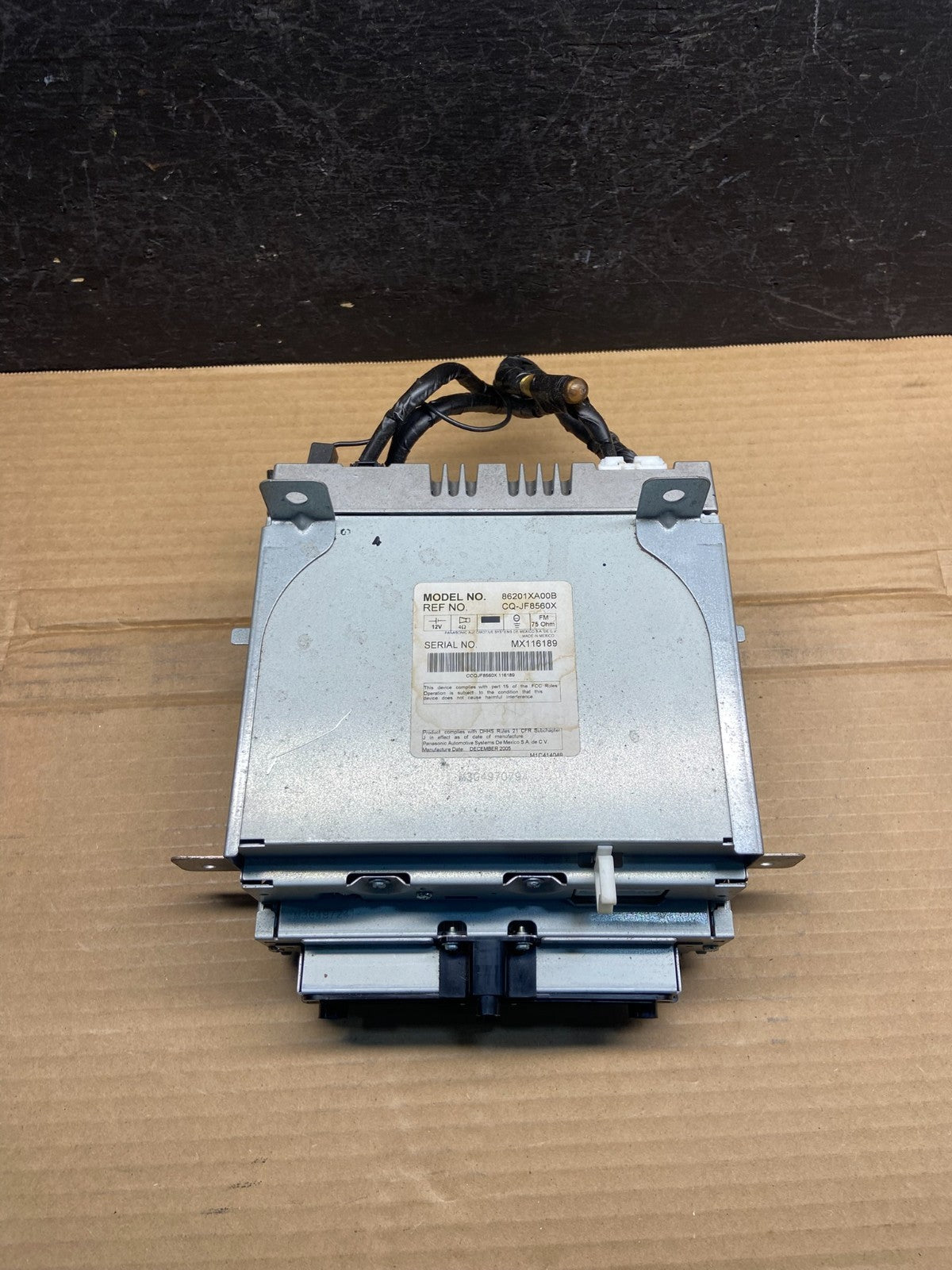 2006 Subaru Tribeca CD Player Radio Receiver Control AE25303