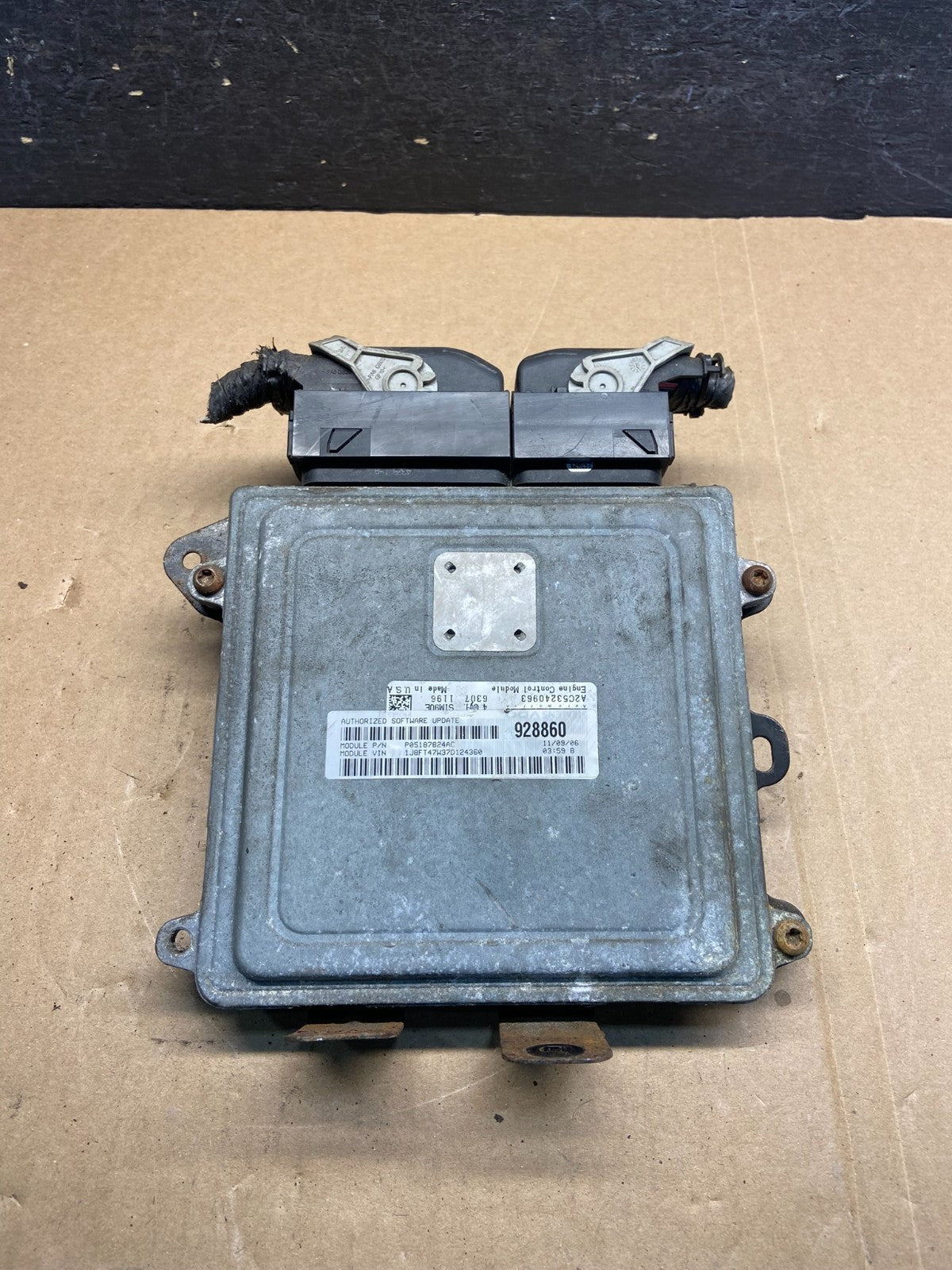 2007 2010 Jeep Compass Patriot 2.4L PCM ECM ECU Engine Computer Module ag1570 DG0