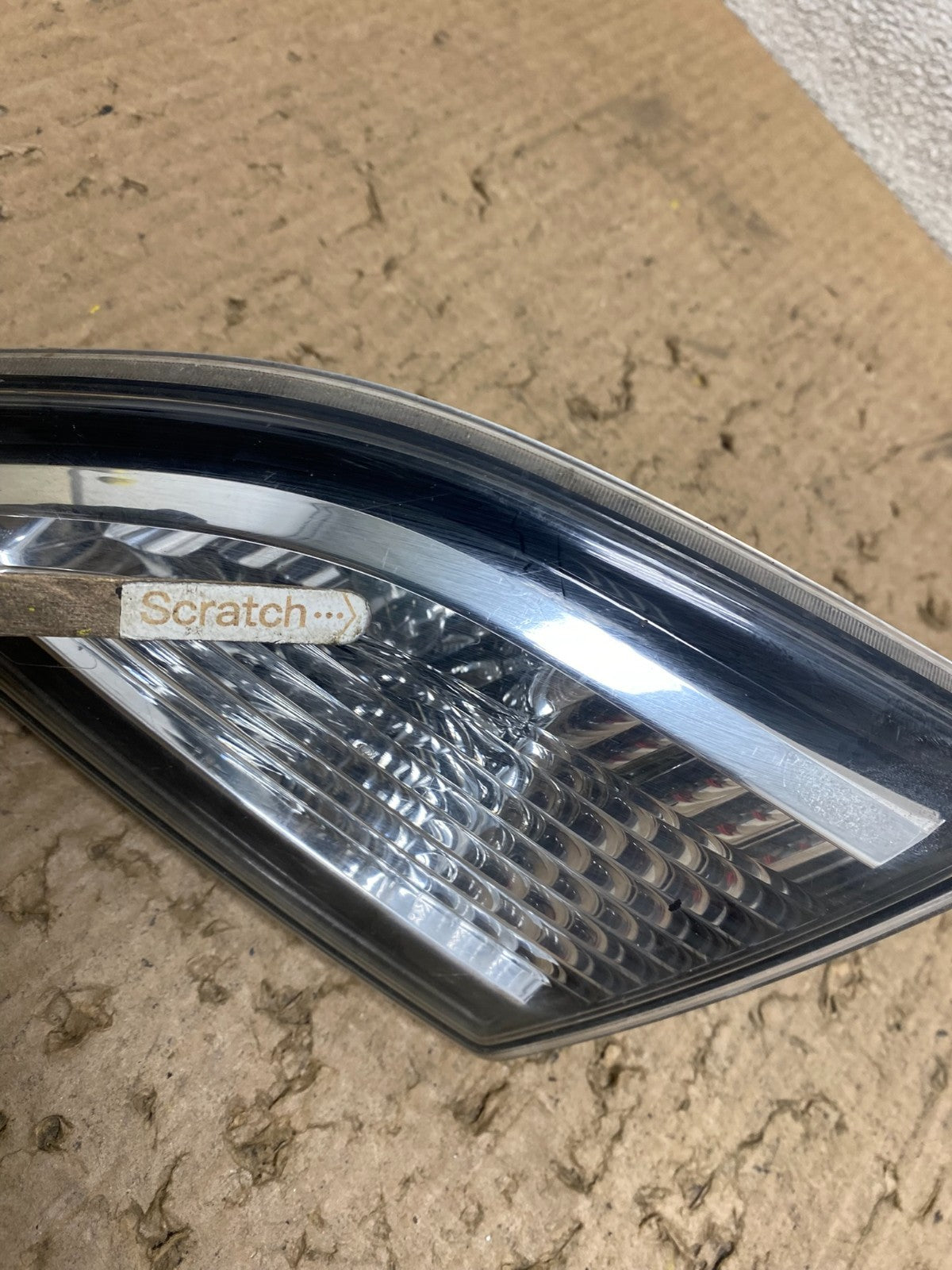 Sedan 2010-2013 Mazda 3 Right Passenger RH Side Inner Tail Light OEM W8311 DW3