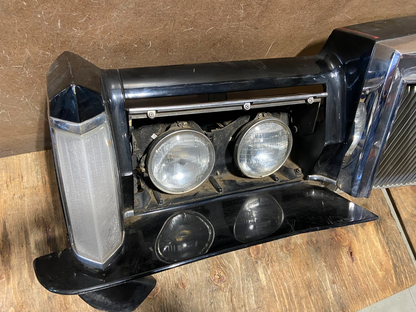 1969 to 1971 Lincoln Mark iii Front Header With Grill And Headlights AG28873