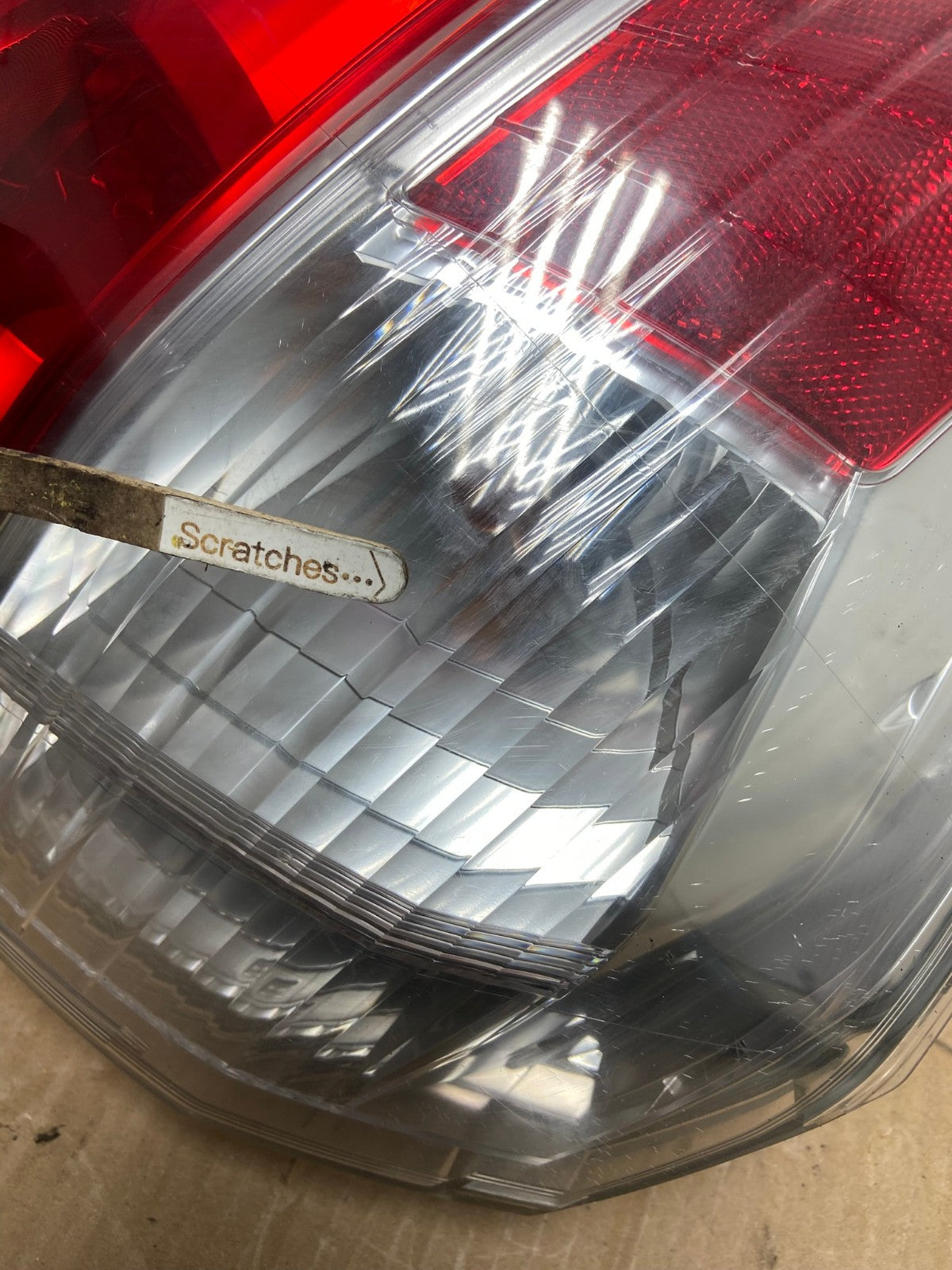 2009 to 2013 Honda Fit Left Driver LH Side Tail Light AI1261 LK3