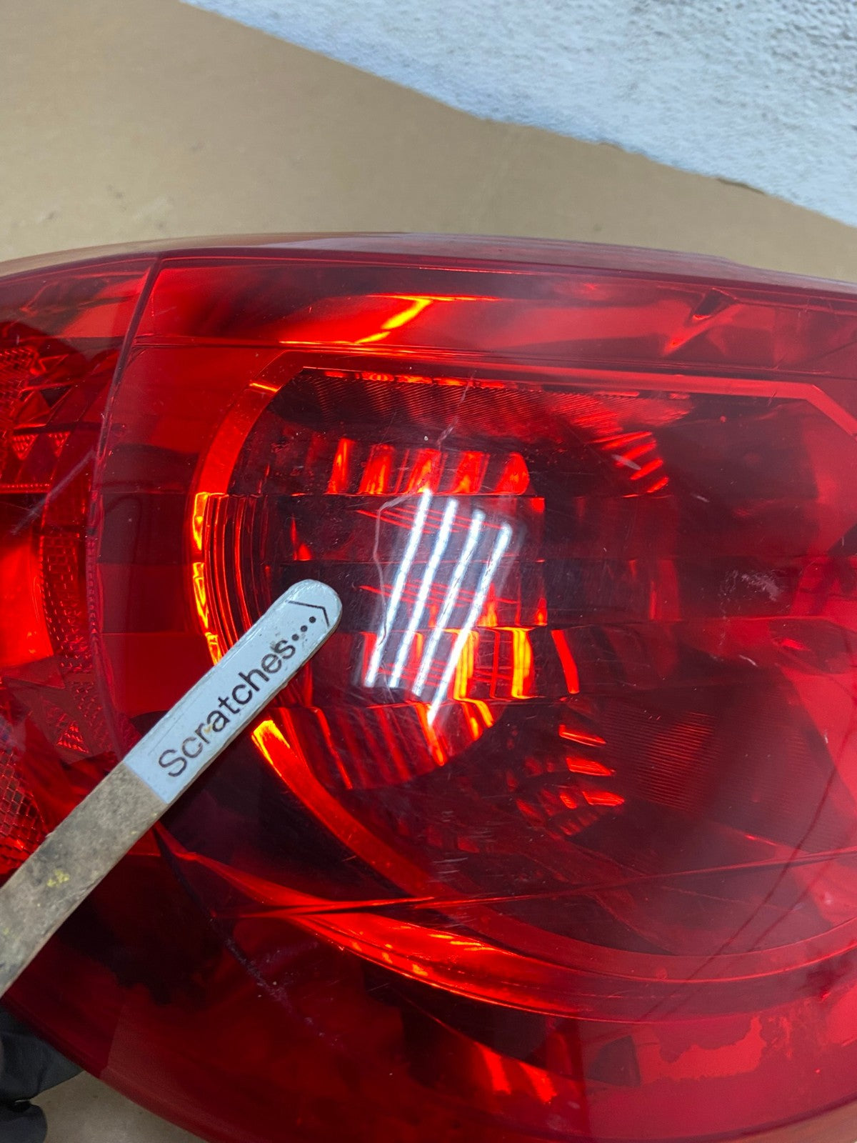 2009 2010 2011 2012 Chevrolet Traverse Left Driver LH Tail Light AD7885 LK3