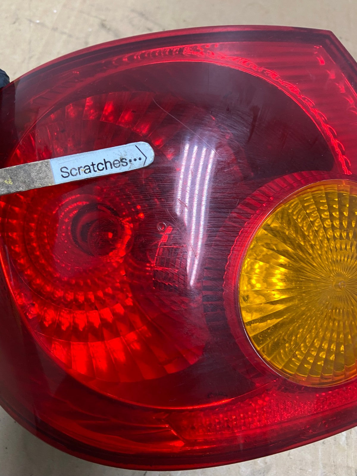 2003 to 2005 Toyota Corolla Left Driver Lh Side Tail Light AD1288 LK3
