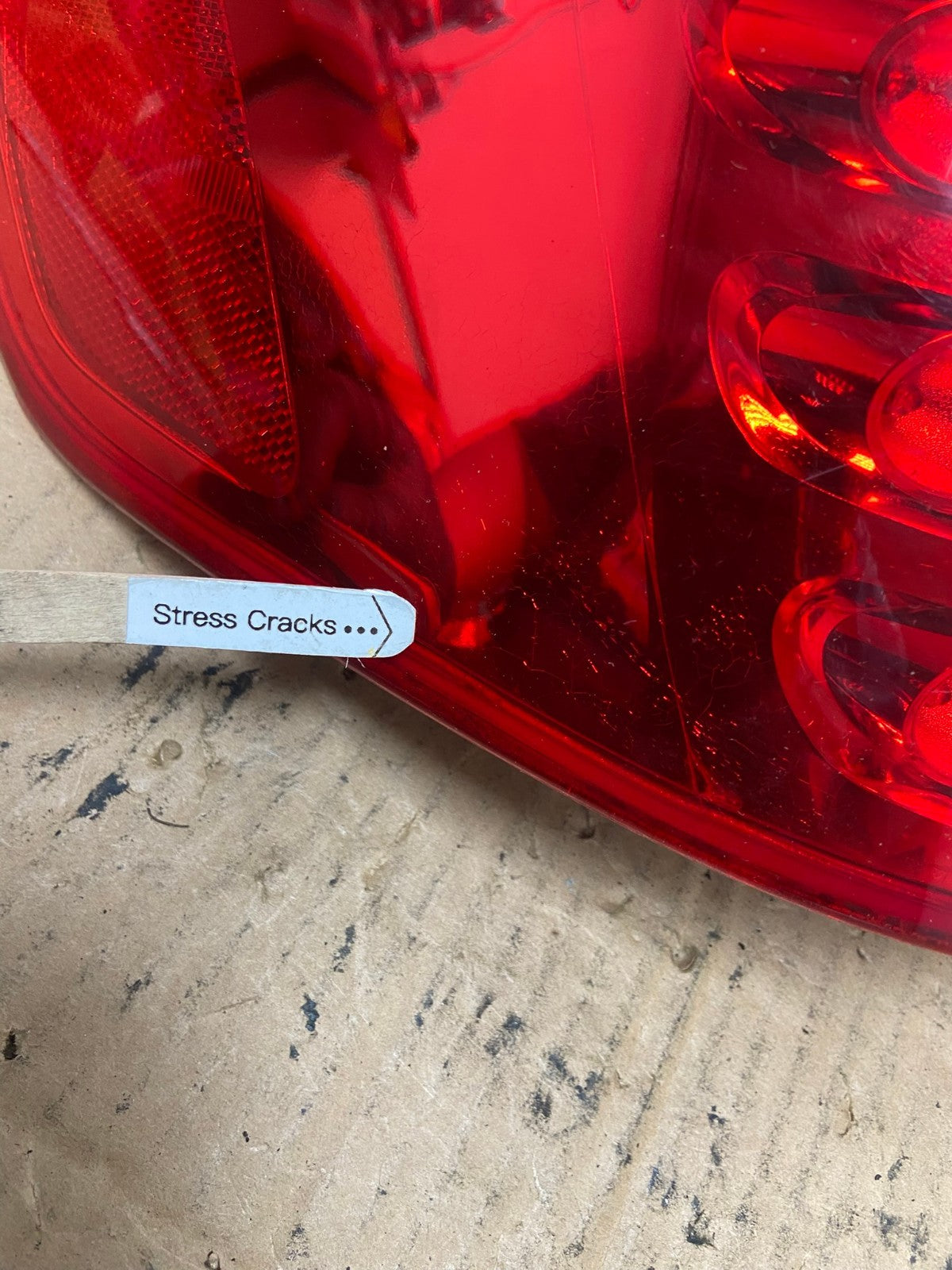 2003-2004 Infiniti G35 Left Driver Lh Side Tail Light AD1140 LK3