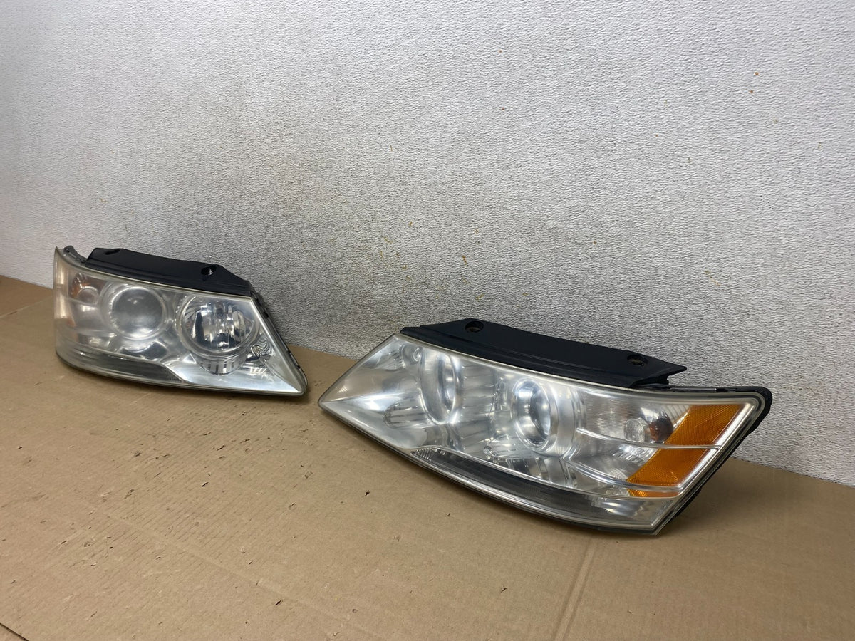 2009 - 2010 Hyundai Sonata Left+Right Side Headlights Halogen AI2173 DW1