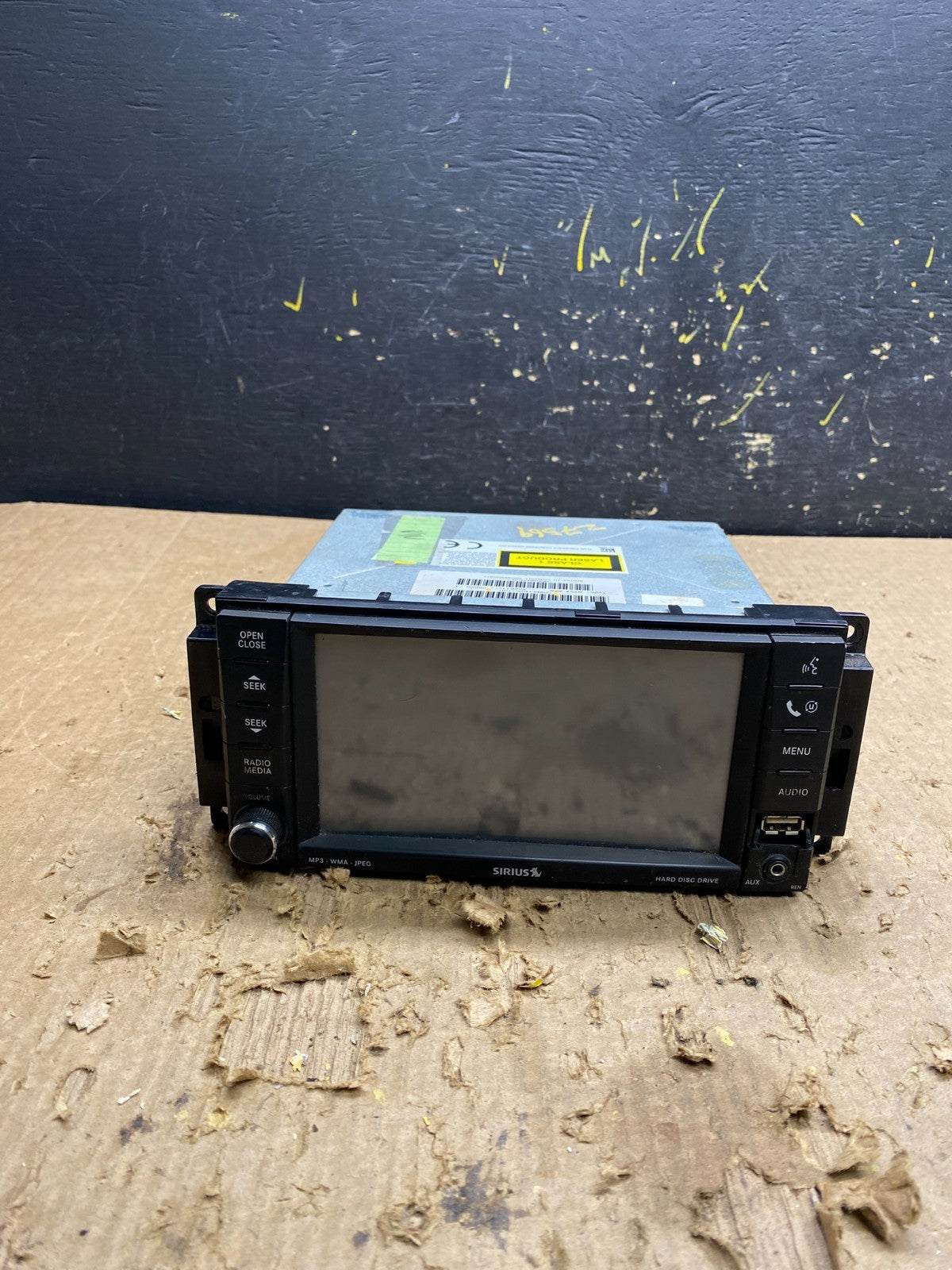 2008 2013 Jeep Dodge Chrysler Screen Display CD Player Satellite Radio Z7569 DG0