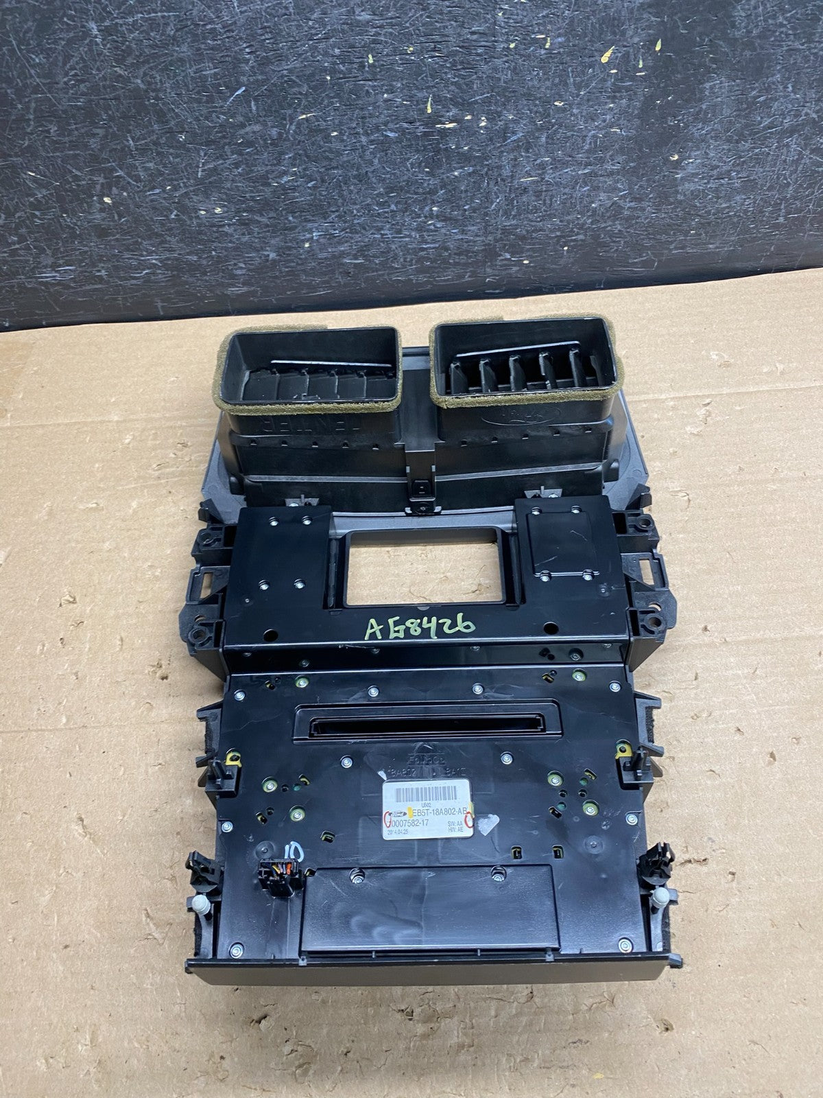 2014 2015 Ford Explorer Radio Climate Control Trim Bezel Panel AG8426 DG6