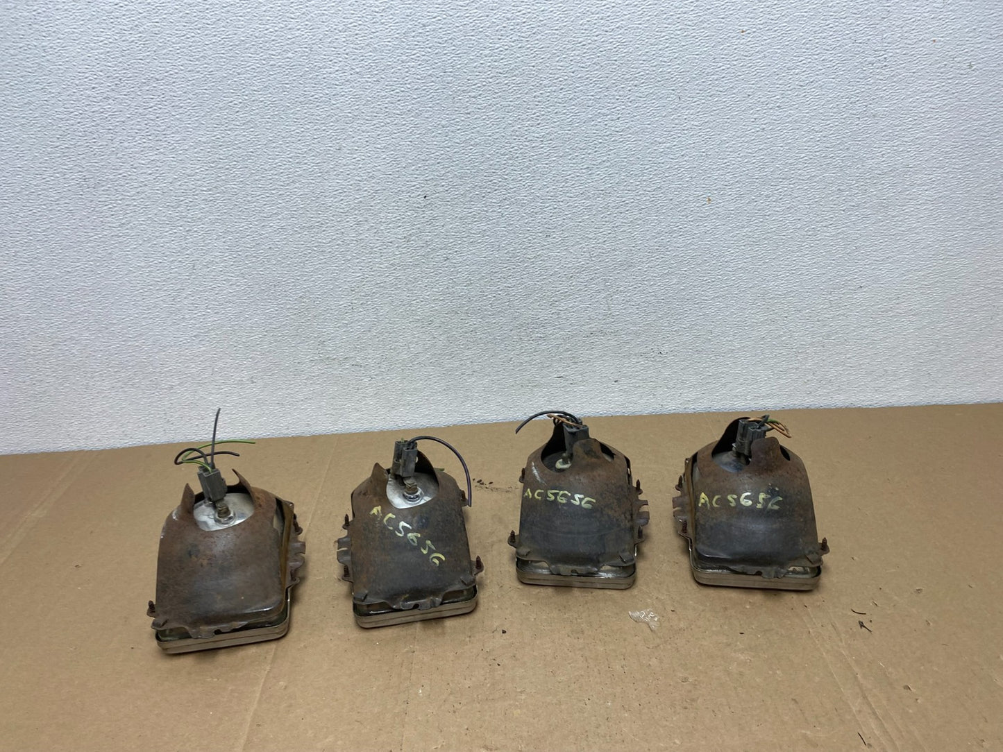 1984 to 1985 Pontiac Sunbird Left+Right Side Headlights AC56566