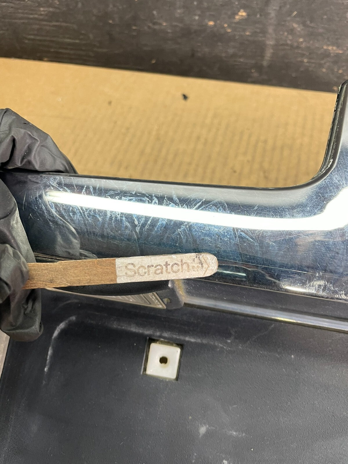 2000- 2002 Lincoln LS Rear Finish Panel Trunk Panel Chrome OEM J4117 DG4