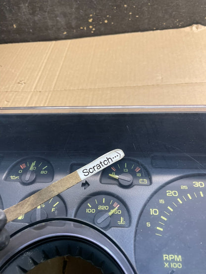 1990 1991 1992 Chevrolet Camaro Head Speedometer Cluster Gauge x9870 DG1