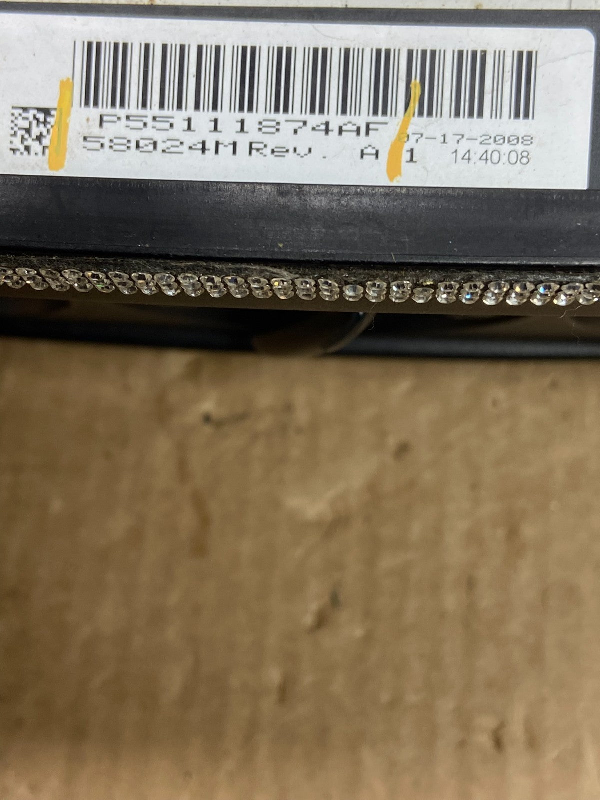 2009-2013 Jeep Patriot Dash Climate Temperature Control Radio Bezel OEM Y2063 DG5
