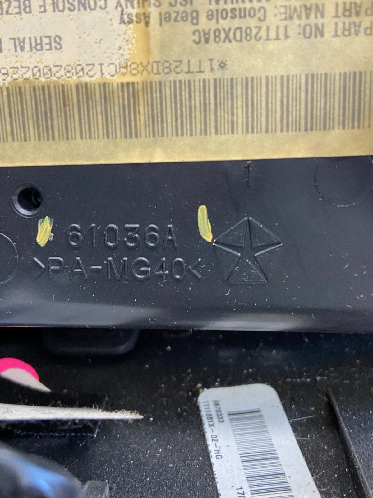 2011-2014 Chrysler 200 Heater AC Climate Switch Temperature Control AD2345 DG4