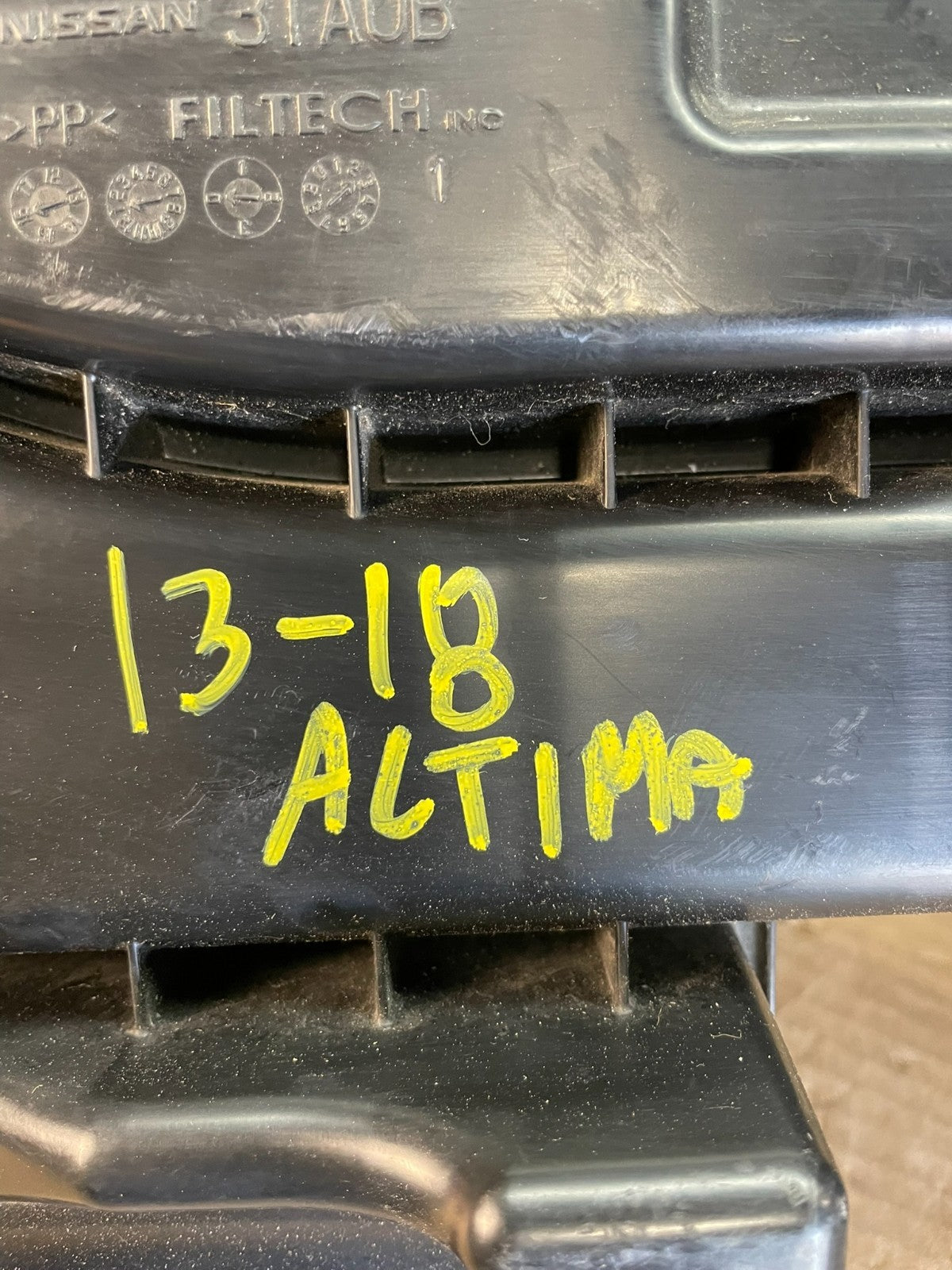 2013 to 2018 Nissan Altima 2.5L Front Air Cleaner Intake Duct Tube AF3386 DW6