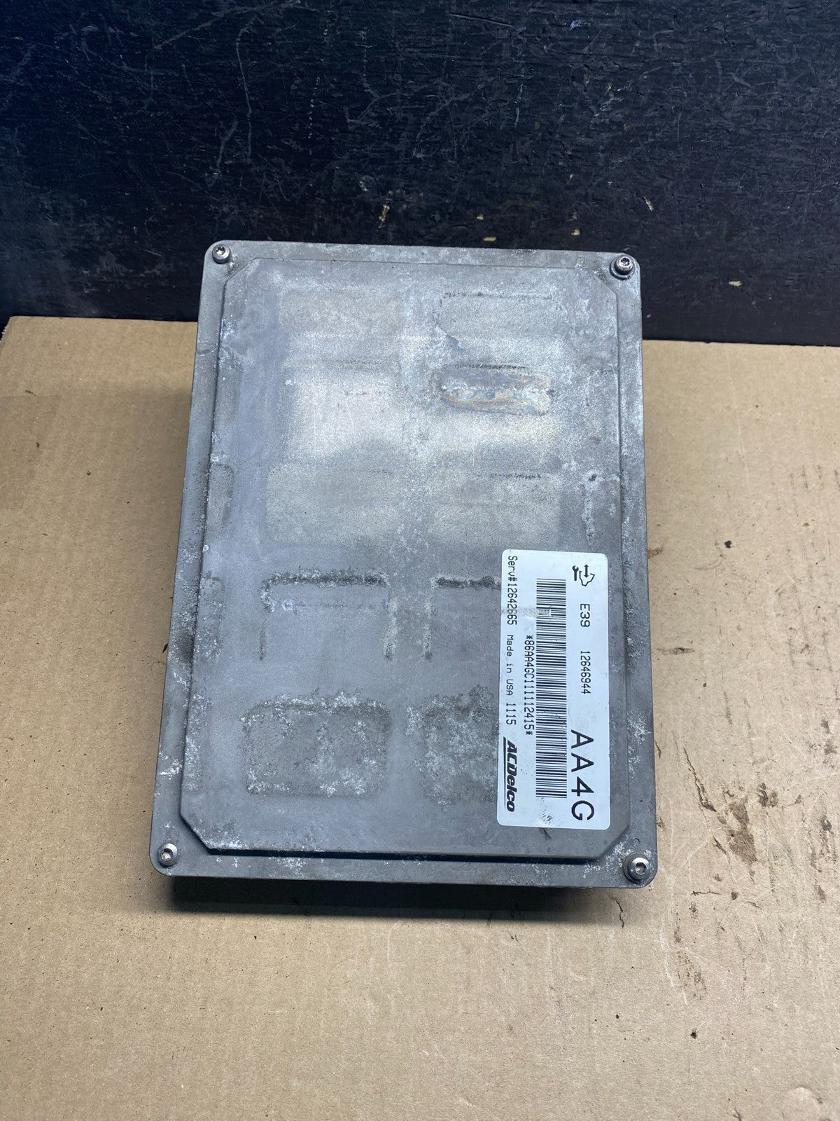 2010 2011 Chevrolet Equinox Terrain Ecu Engine Control Module Unit Ecm AG3894 DG1