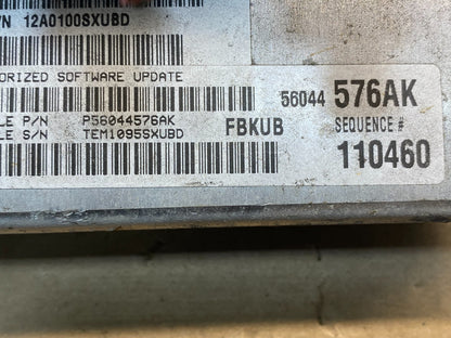 2005 to 2006 Jeep Liberty 3.7L ECU ECM PCM Engine Computer P56044576AK AG7496 DG2