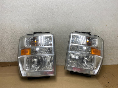 2008-2014 Ford Econoline E150 E250 E350 Left+Right Headlights U2763 DW0