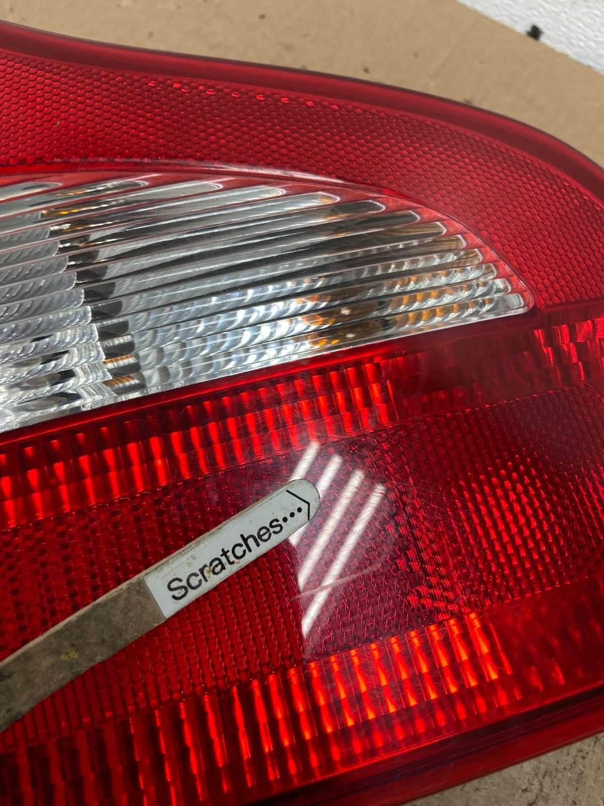2007 to 2013 Volvo S80 Right Passenger RH Side Tail Light AC7398 DW3