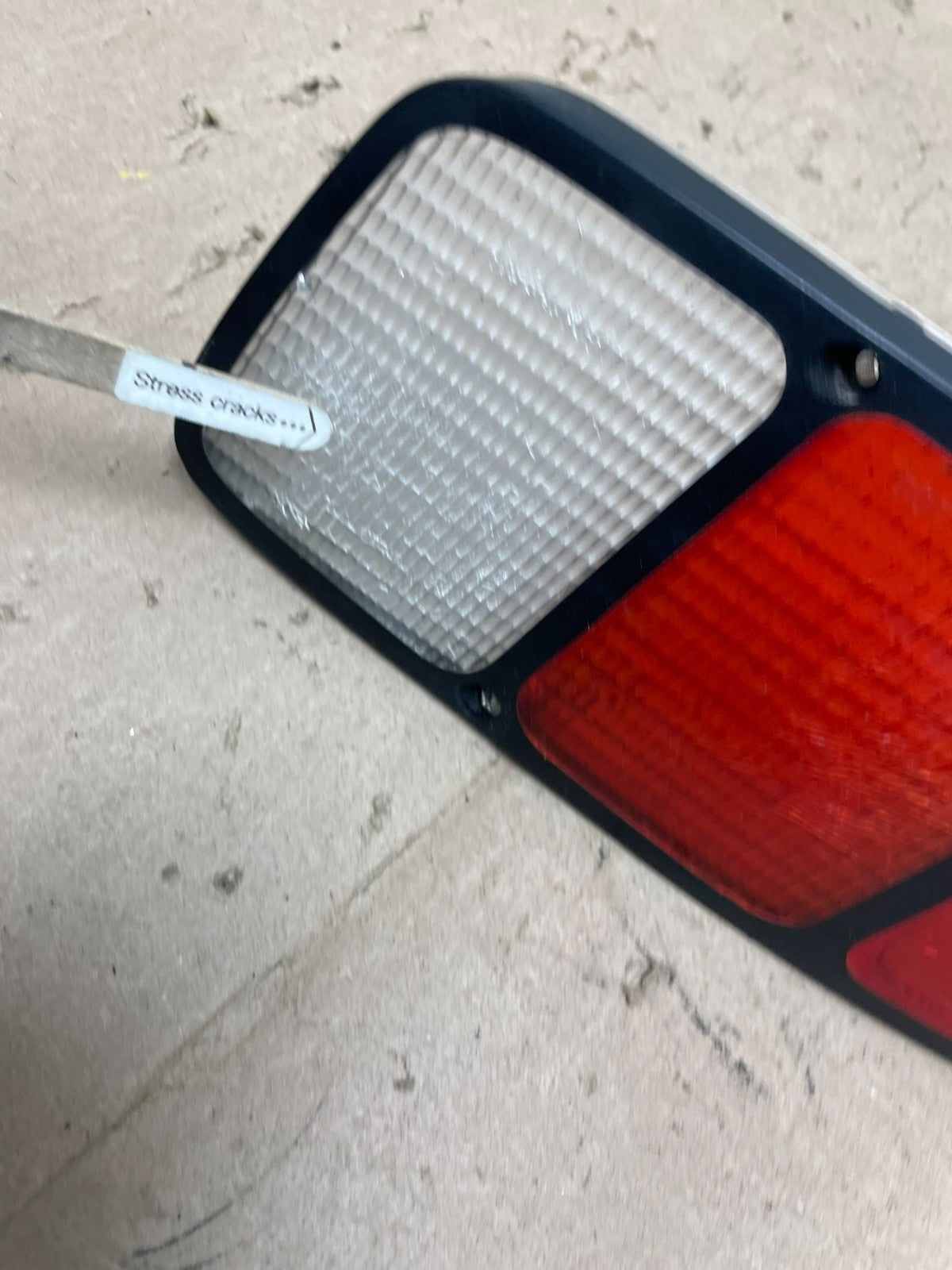 1978  to 1986 Porsche 928 Left Driver LH Tail Light Lens Oem Q4857 DG5
