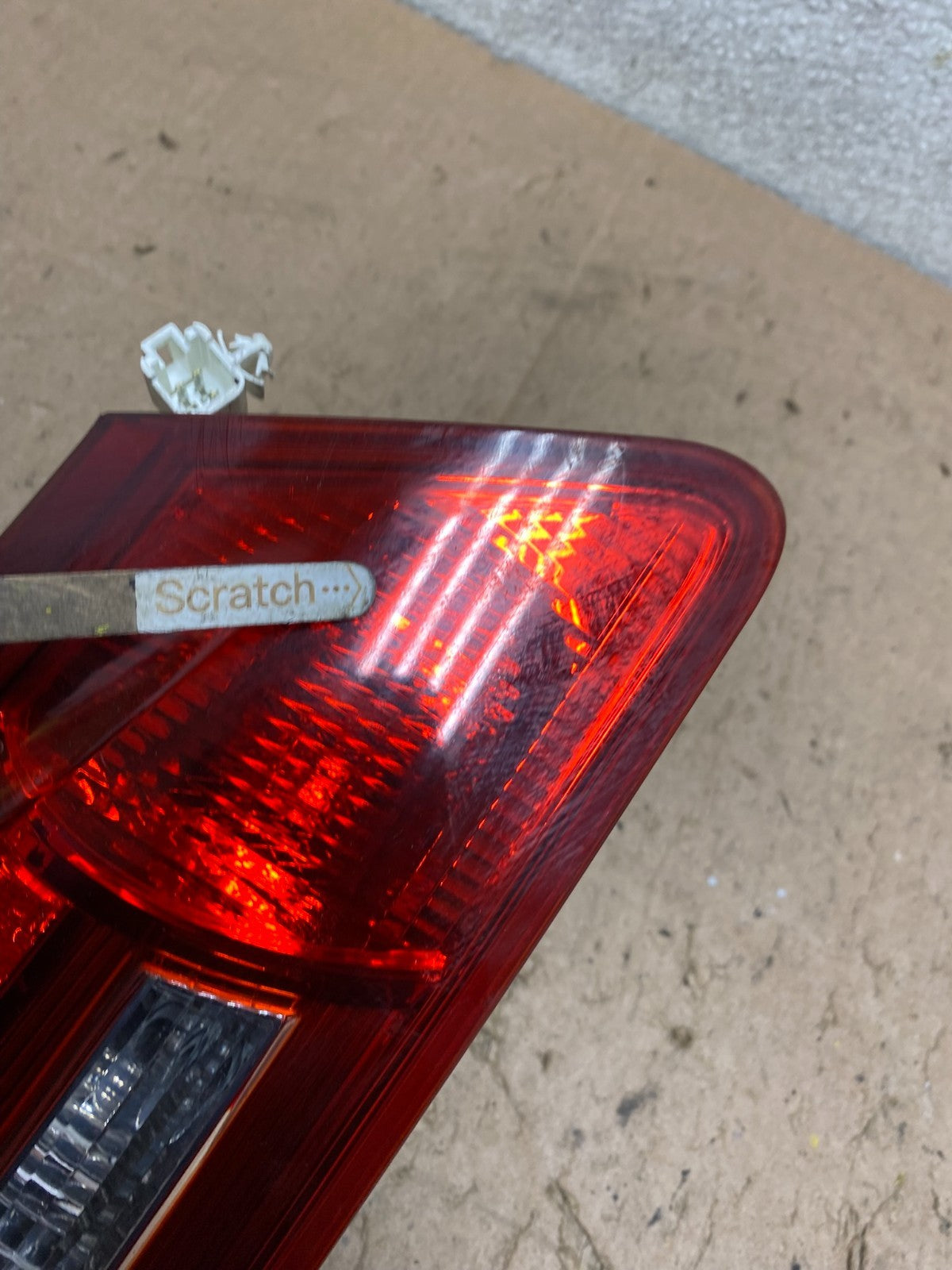 2006 - 2008 Lexus Is250 Is350 Left Driver LH Inner Tail Light W2949 DW3