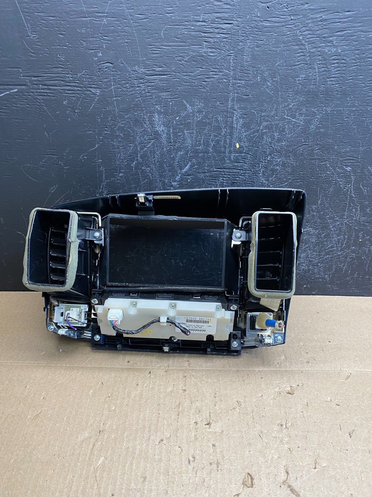 2009-2014 Nissan Maxima Center Console Climate Control Radio Bezel AC6480 DG3